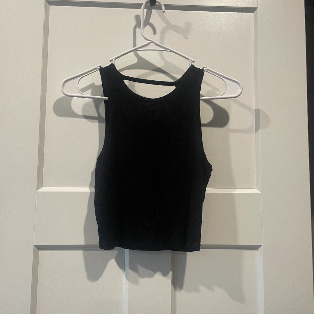 Black Crop Top